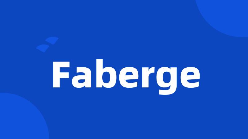 Faberge