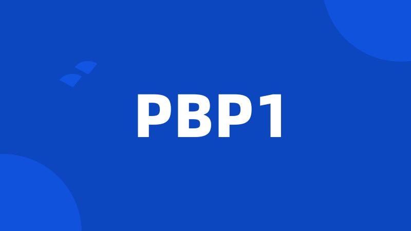 PBP1