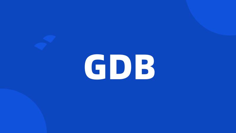 GDB