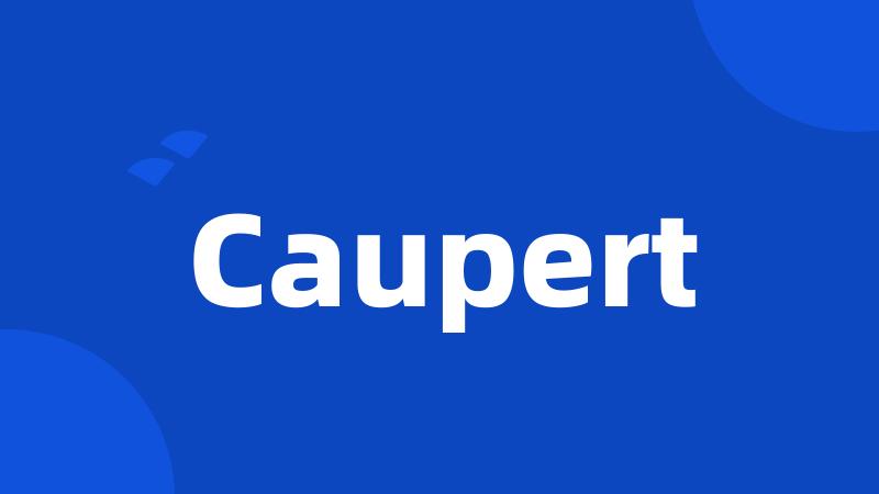 Caupert