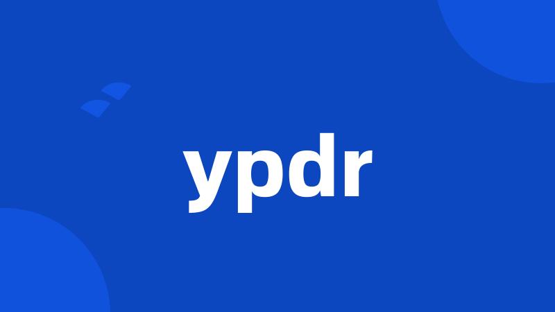 ypdr