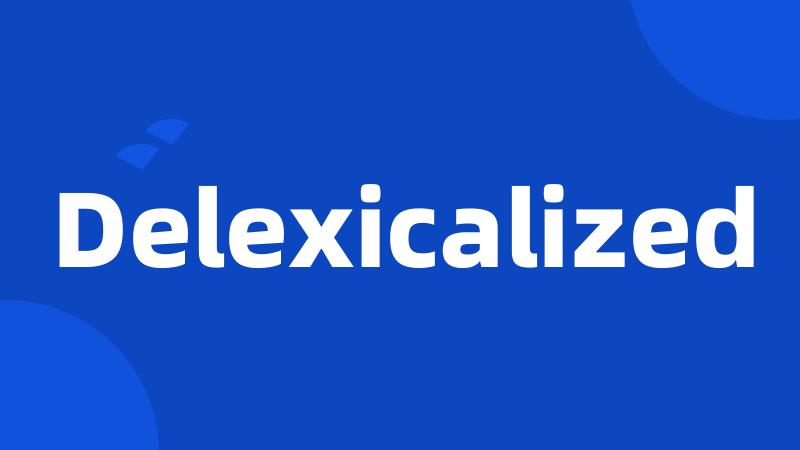 Delexicalized