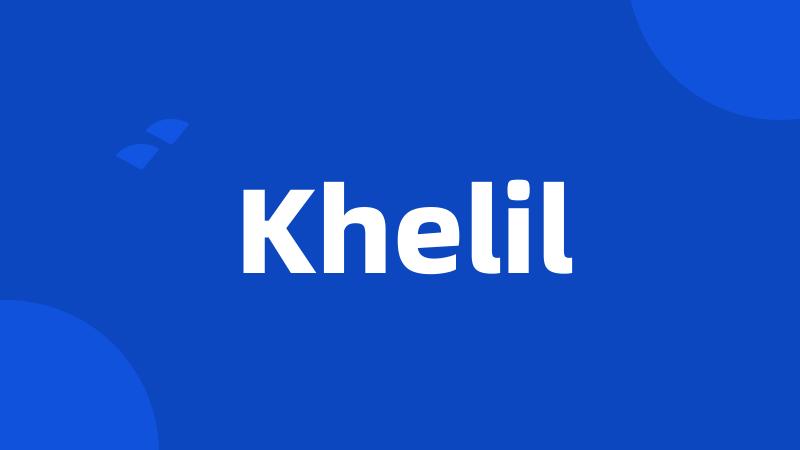 Khelil