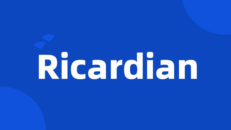 Ricardian