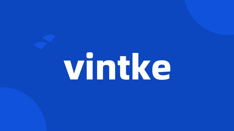 vintke