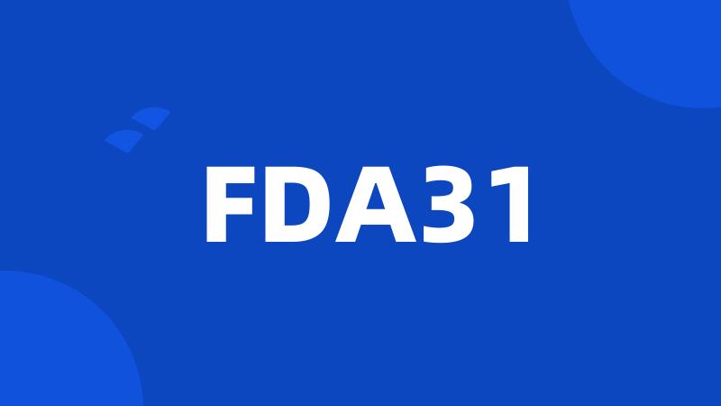 FDA31