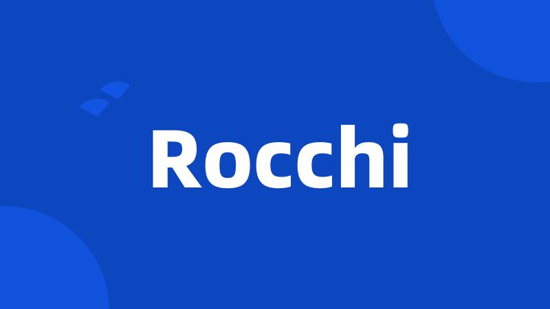 Rocchi