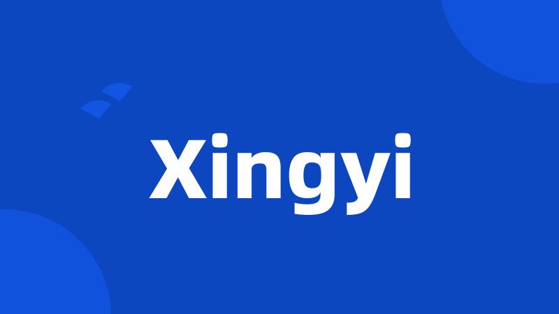 Xingyi