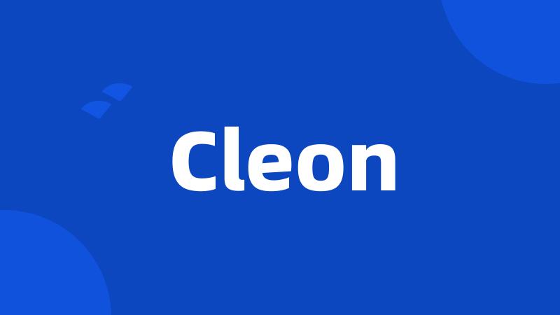 Cleon