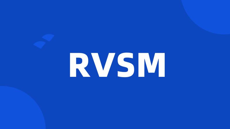 RVSM