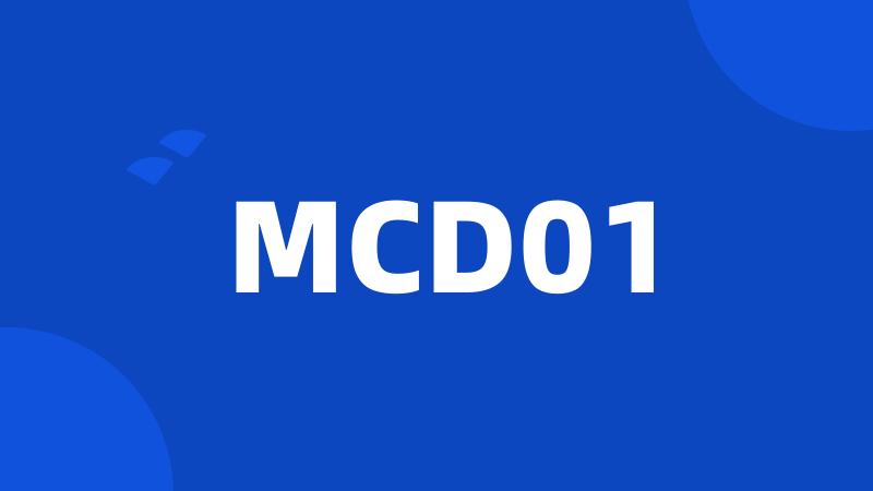 MCD01