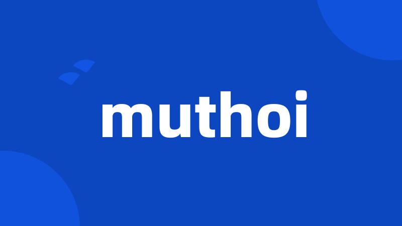 muthoi