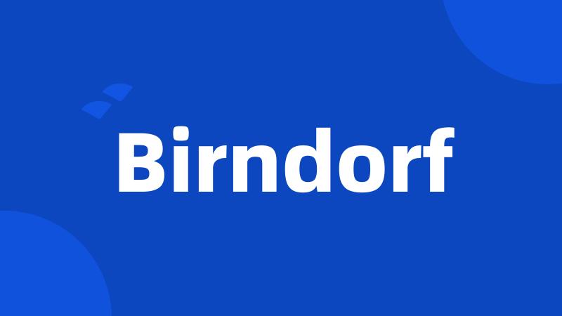 Birndorf