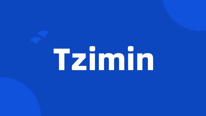 Tzimin