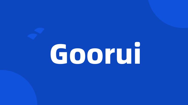 Goorui