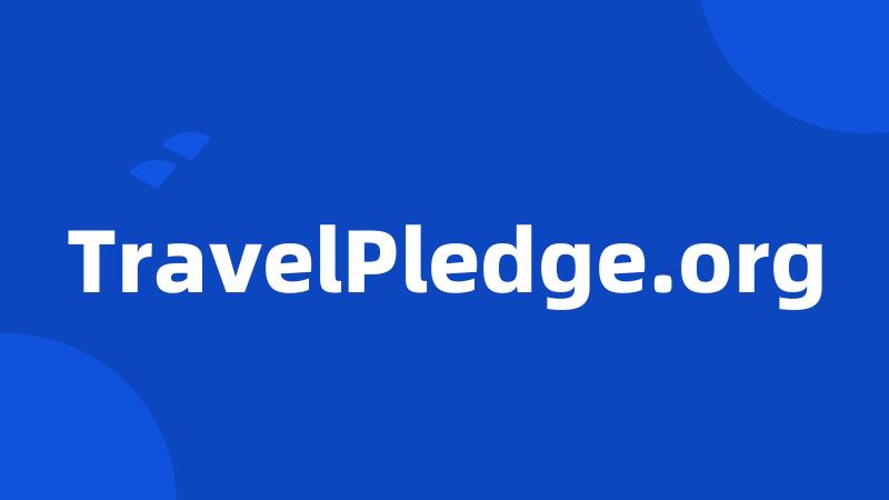 TravelPledge.org