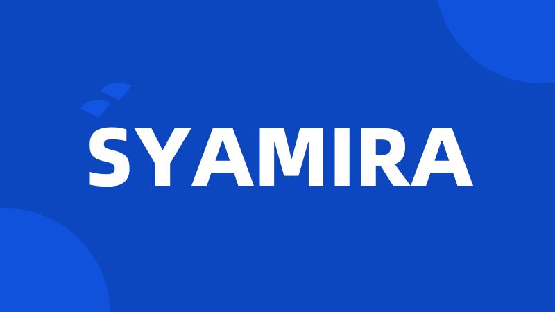 SYAMIRA