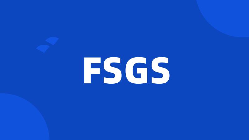 FSGS