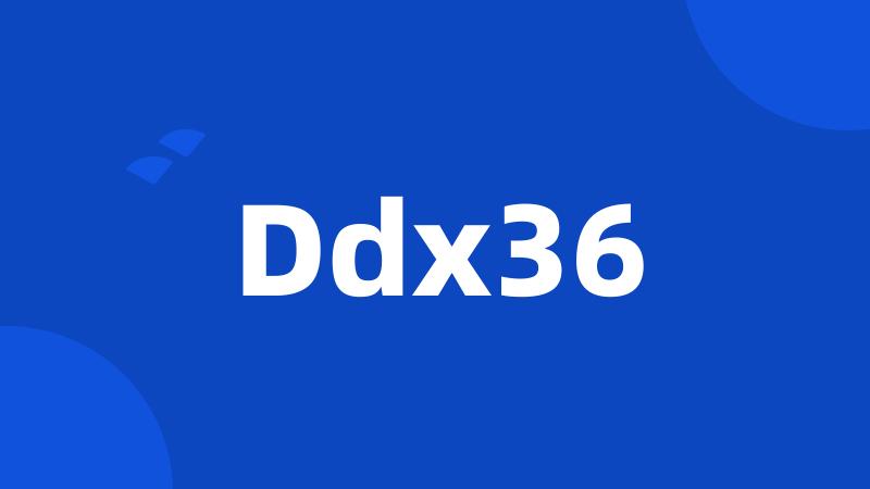Ddx36