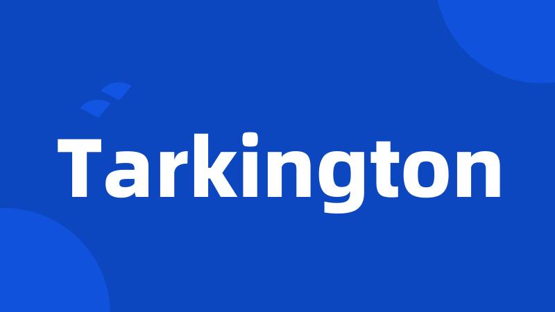 Tarkington