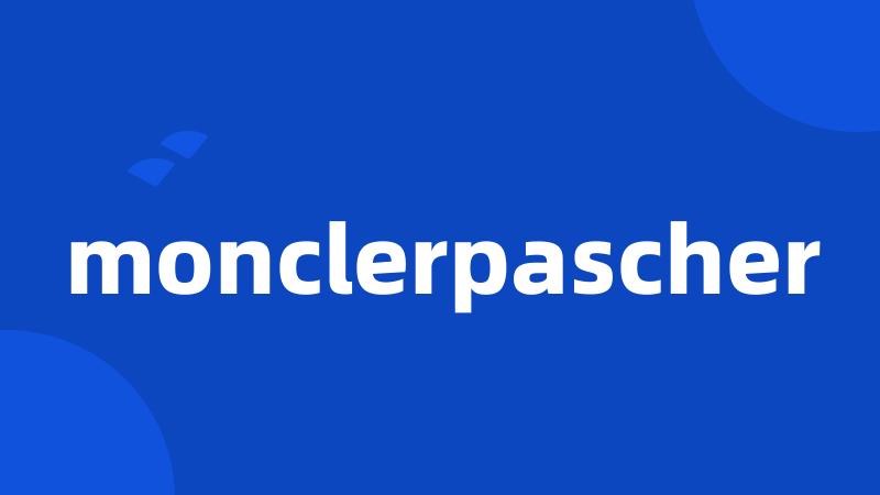 monclerpascher