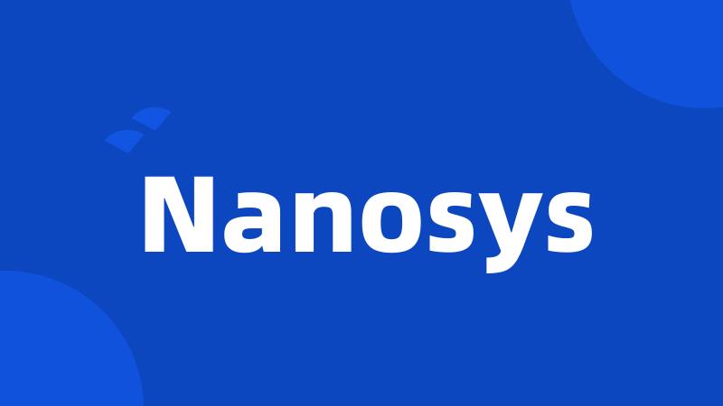 Nanosys