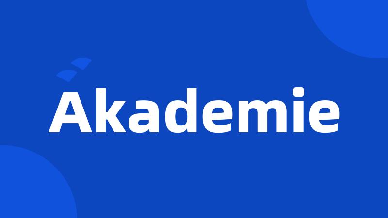 Akademie