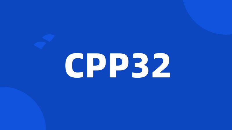 CPP32