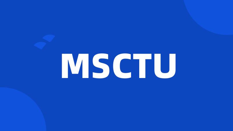 MSCTU