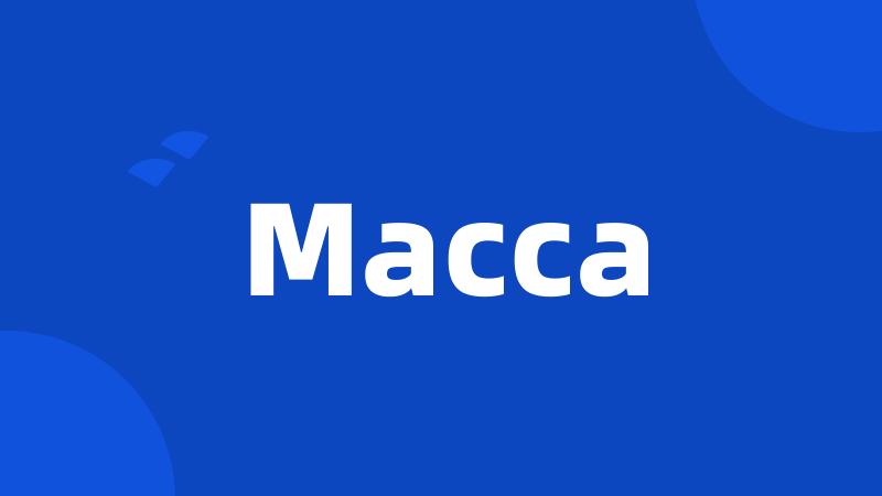 Macca