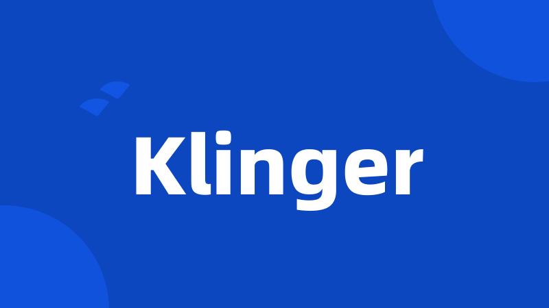 Klinger