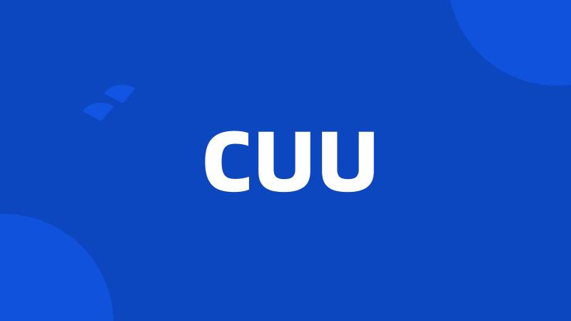 CUU