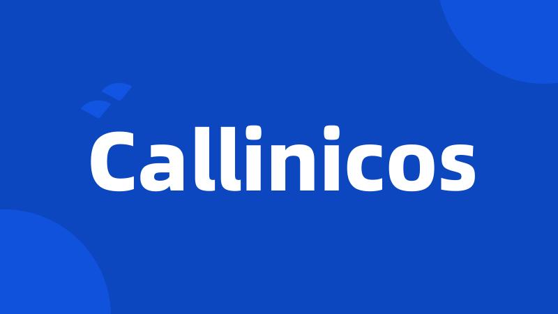 Callinicos