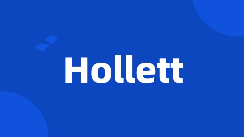 Hollett