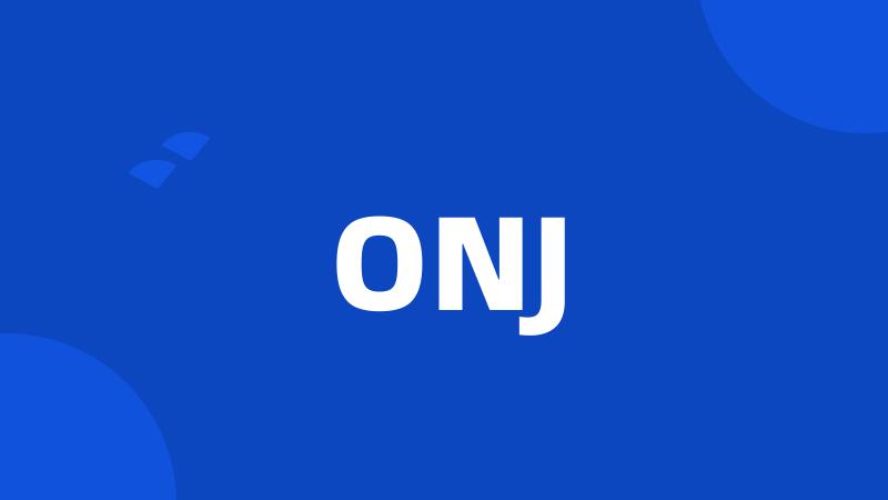 ONJ