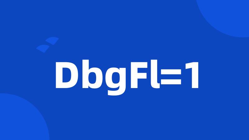 DbgFl=1