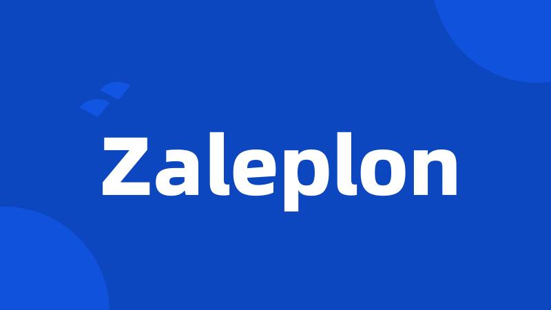 Zaleplon