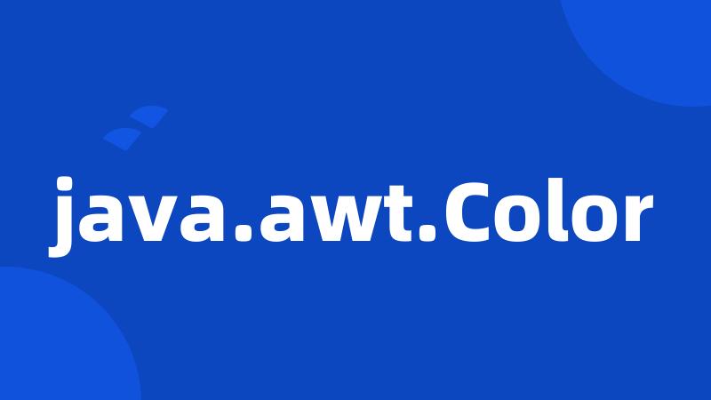 java.awt.Color