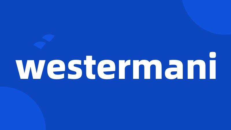 westermani