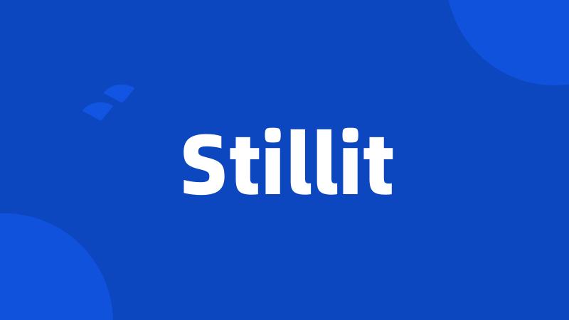 Stillit