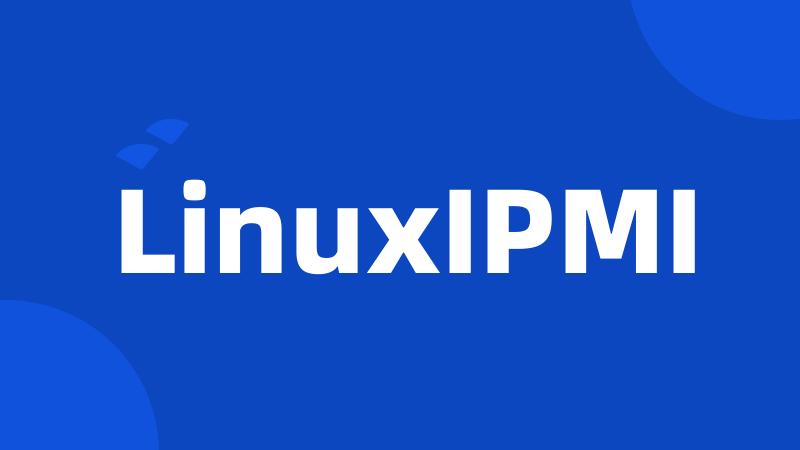 LinuxIPMI