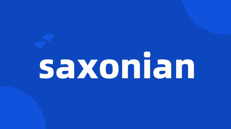 saxonian