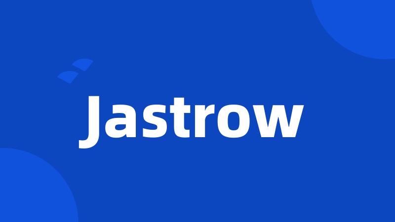 Jastrow