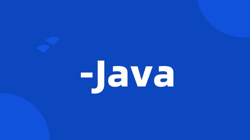 -Java