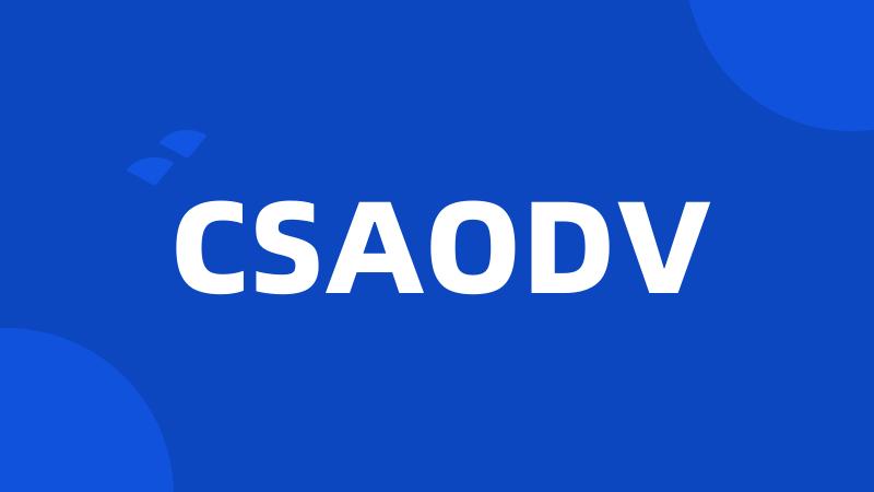 CSAODV