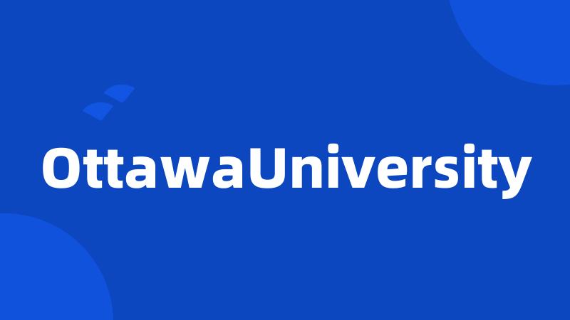 OttawaUniversity