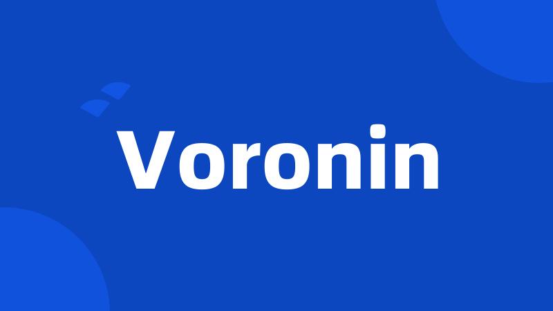 Voronin