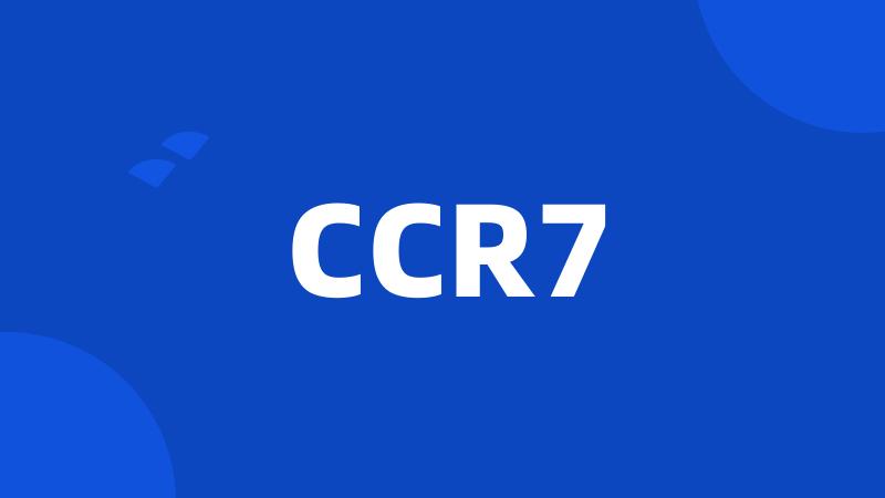 CCR7