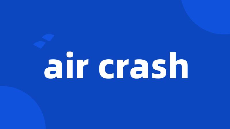 air crash