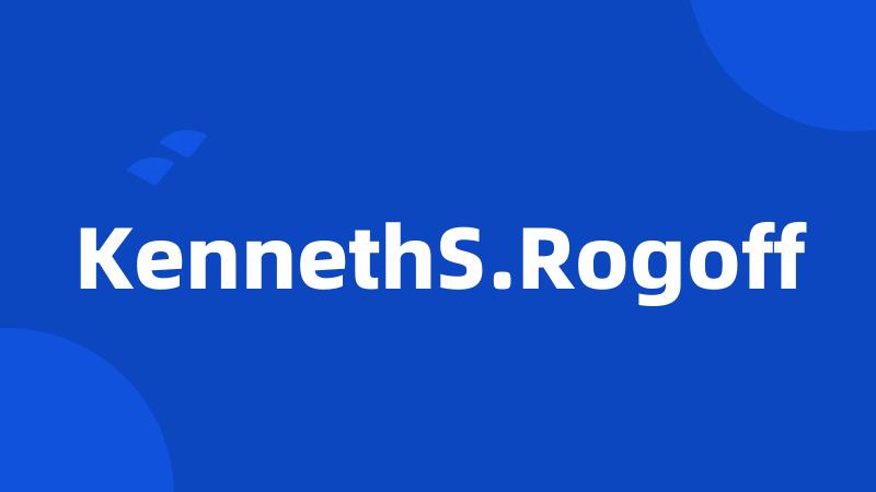 KennethS.Rogoff